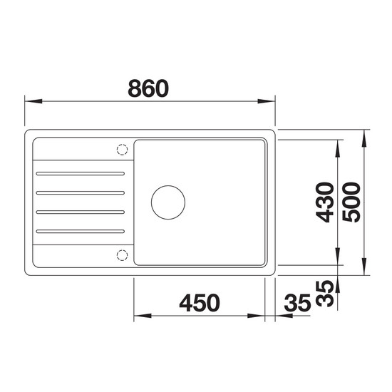 Blanco LEGRA XL 6 S Kávé Silgránit mosogató exc. nélkül