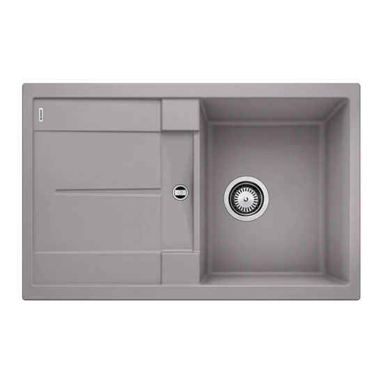 Blanco Metra 45S Alumetal 1med+cs Silgránit mosogató 3 1/2