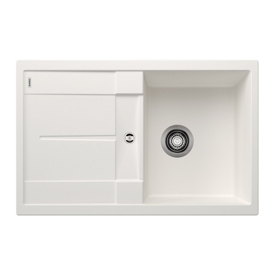 Blanco Metra 45S Fehér 1med+cs. Silgránit mosogató 780x500mm exc.nélkül 513187 Blanco Metra 45S Fehér 1med+cs. Silgránit mosogató 780x500mm exc.nélkül 513187