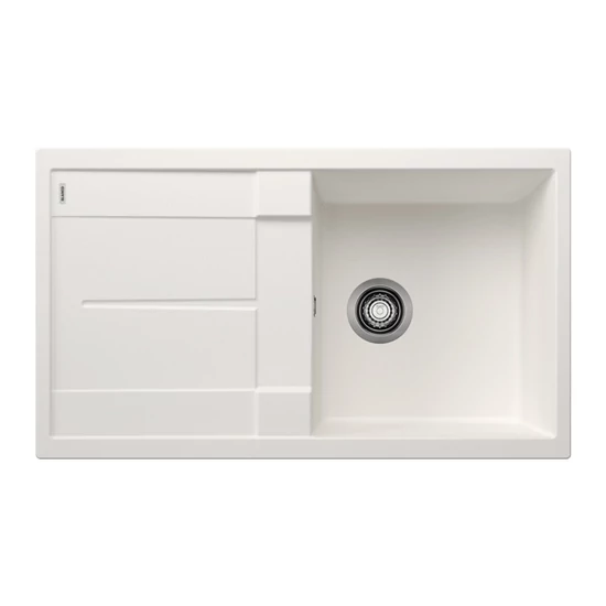 Blanco Metra 5S Fehér 1med+cs. Silgránit mosogató 3 1/2