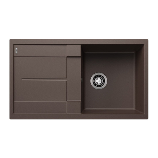 Blanco Metra 5S Kávé 1med+cs. Silgránit mosogató 860x500mm exc. nélkül 515042