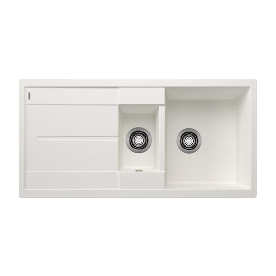 Blanco Metra 6S Fehér 1med+cs+gyüm. Silgránit mosogató 3 1/2