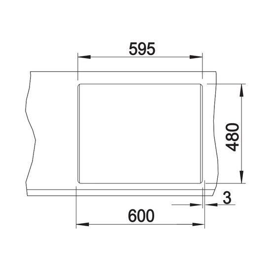 Blanco Metra 6 Fehér 1med+gyüm. Silgránit mosogató 615X500mm exc.nélkül 516173