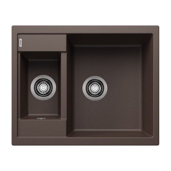 Blanco Metra 6 Kávé 1med+gyüm. Silgránit mosogató 615X500mm exc.nélkül 516180 Blanco Metra 6 Kávé 1med+gyüm. Silgránit mosogató 615X500mm exc.nélkül 516180