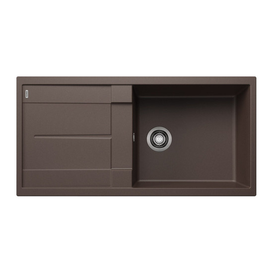 Blanco Metra XL 6S Kávé PD2 1med.+cs. Silgránit mosogató 1000x480/190mm exc.nélk.515143 Blanco Metra XL 6S Kávé PD2 1med.+cs. Silgránit mosogató 1000x480/190mm exc.nélk.515143