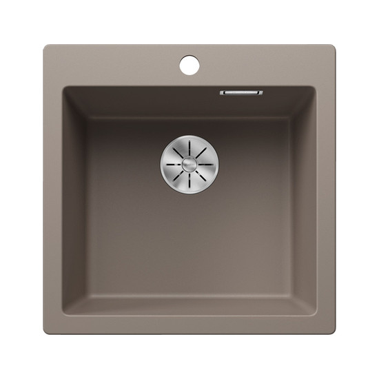 Blanco Pleon 5 PD Tartufo 1med. 515x510mm silg.mosogató exct.nélk. 521675 Blanco Pleon 5 PD Tartufo 1med. 515x510mm silg.mosogató exct.nélk. 521675