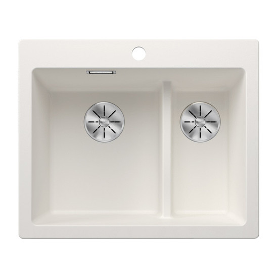 Blanco Pleon 6 Split Fehér 615x510mm silg.mosogató exct.nélk. 521693 Blanco Pleon 6 Split Fehér 615x510mm silg.mosogató exct.nélk. 521693