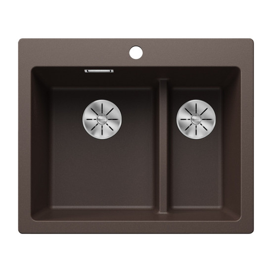 Blanco Pleon 6 Split Kávé 615x510mm silg.mosogató exct.nélk. 521698