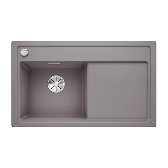 Blanco Zenar 45S Alumetál 860x510/190mm 1med+csep. Silgránit mosogató balos fa tart. exc. 523842