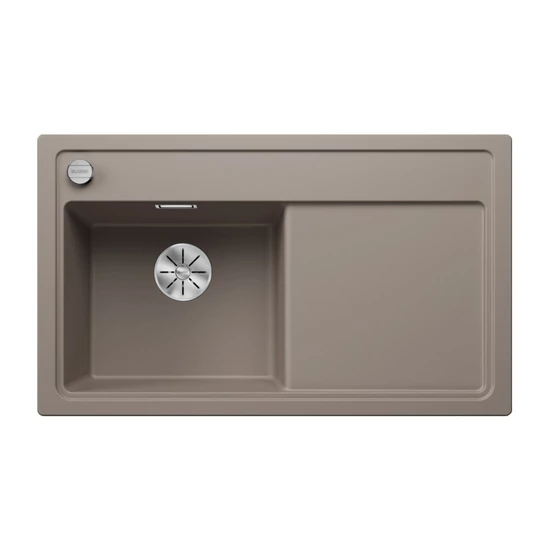 Blanco Zenar 45S Tartufo 860x510/190mm 1med+csep. Silgránit mosogató balos fa tart. exc. 523848