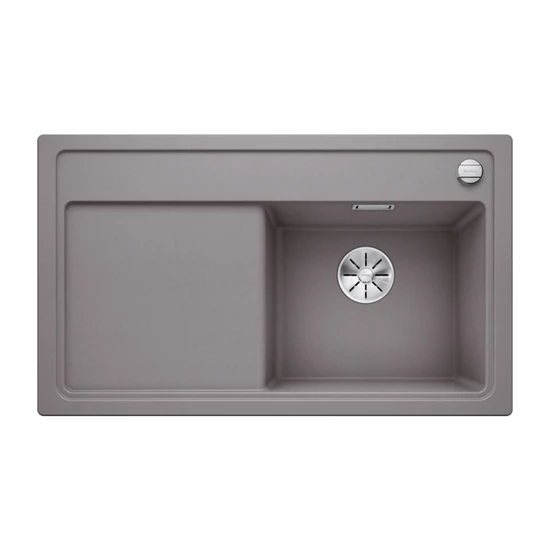 Blanco Zenar 45S Alumetál 860x510/190mm 1med+csep. Silgránit mosogató jobbos fa tart. exc. 523749