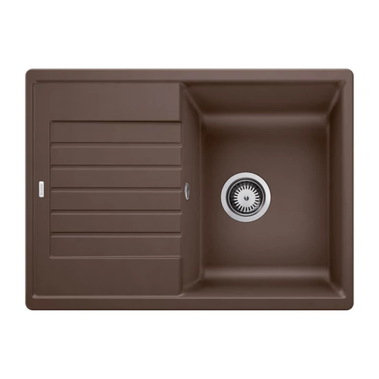 Blanco Zia 45S Compact Kávé 1m+cs. Silgránit mosogató 680x500mm ext.nélk. 524730