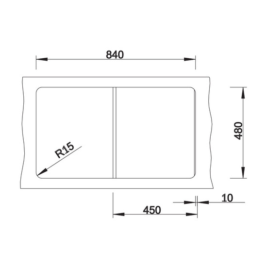 Blanco Zia 45SL Antracit 1m+cs. Silgránit mosogató 860x500mm ext.nélk. 516748 Blanco Zia 45SL Antracit 1m+cs. Silgránit mosogató 860x500mm ext.nélk. 516748