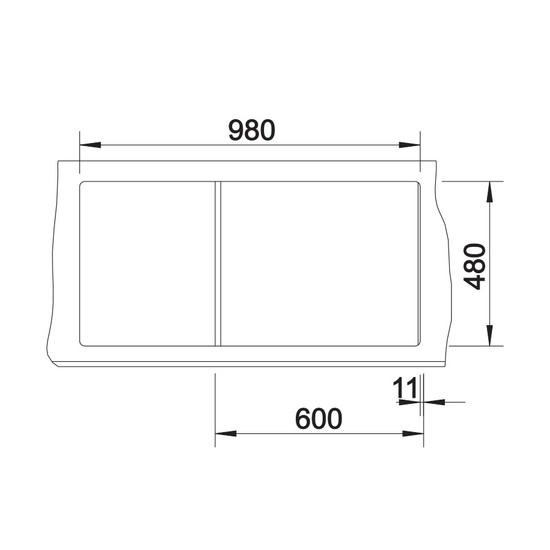 Blanco Zia 6S Antracit 1m+gyüm+cs. Silgránit mosogató 1000x500mm ext.nélk. 514748 Blanco Zia 6S Antracit 1m+gyüm+cs. Silgránit mosogató 1000x500mm ext.nélk. 514748