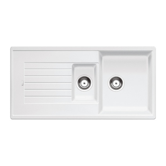 Blanco Zia 6S Fehér 1m+gyüm+cs. Silgránit mosogató 1000x500mm ext.nélk. 514742 Blanco Zia 6S Fehér 1m+gyüm+cs. Silgránit mosogató 1000x500mm ext.nélk. 514742