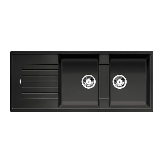 Blanco Zia 8S Antracit 2m+cs. Silgránit mosogató 1160x500mm ext.nélk. 515605