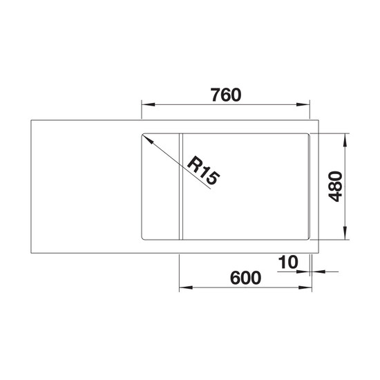 Blanco Zia XL 6S Compact Fehér 1m+cs. Silgránit mosogató 780x500mm exct.nélk. 523277 Blanco Zia XL 6S Compact Fehér 1m+cs. Silgránit mosogató 780x500mm exct.nélk. 523277