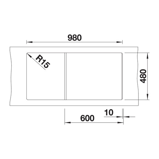 Blanco Zia XL 6S Kávé 1m+cs. Silgránit mosogató 1000x500mm ext.nélk. 517577 Blanco Zia XL 6S Kávé 1m+cs. Silgránit mosogató 1000x500mm ext.nélk. 517577