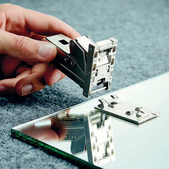 Blum 71T4500C Clip top 110° Cristallo üvegajtópánt