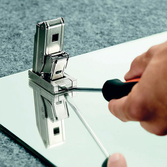 Blum 71T4500C Clip top 110° Cristallo üvegajtópánt