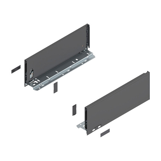 Blum Legrabox 770K3502S 128/101mm Orion szürke káva 350mm mélységű Blum Legrabox 770K3502S 128/101mm Orion szürke káva 350mm mélységű
