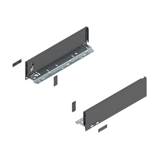 Blum Legrabox 770M3502S 90/63mm Orion Szürke káva 350mm mélységű Blum Legrabox 770M3502S 90/63mm Orion Szürke káva 350mm mélységű