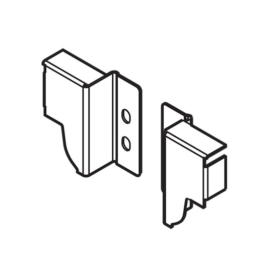 Blum TandemBox Antaro Z30N000S.04 hátfalrögzítő Szürke Blum TandemBox Antaro Z30N000S.04 hátfalrögzítő Szürke