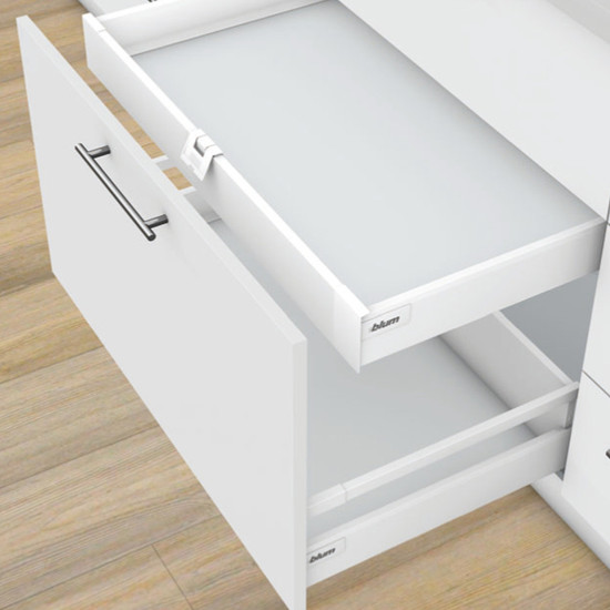 Blum Tandembox Antaro ZIF.80M7 belső fiók fogantyú Fehér
