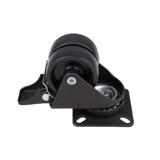 Bútorgörgő 031/N.050N Fékezős talpas fekete 50mm Bútorgörgő 031/N.050N Fékezős talpas fekete 50mm