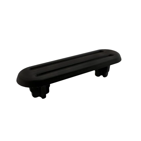 Bútortalp 2 csapos 50x16mm Fekete -01