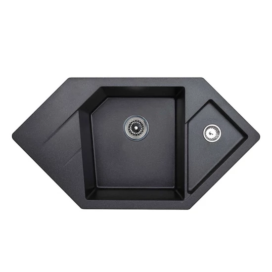 Diamond XGranit Fekete mosogató 960x510/200/45mm 190590-01