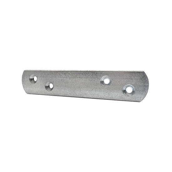 Lapos vas 4 furatos 100x20mm