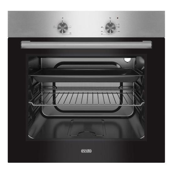 Evido Primo 62X Statikus sütő Inox