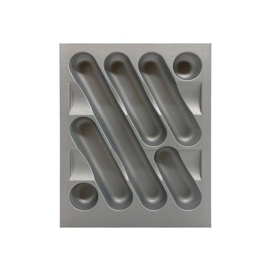 Evőeszköztartó ART 740-45 350/390x430/490mm Metál szürke-01