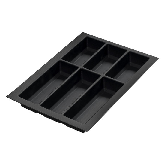 Evőeszköztartó Classico Kristall softTouch 40 (322x474 mm) fekete Evőeszköztartó Classico Kristall softTouch 40 (322x474 mm) fekete