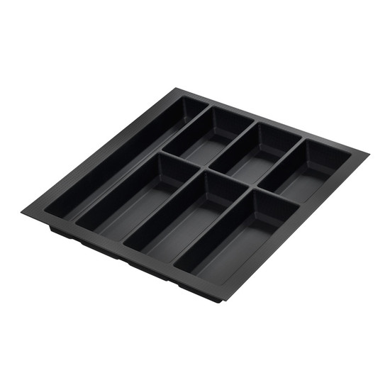 Evőeszköztartó Classico Kristall softTouch 50 (422x474 mm) fekete Evőeszköztartó Classico Kristall softTouch 50 (422x474 mm) fekete