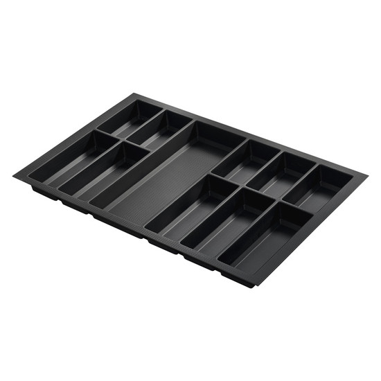 Evőeszköztartó Classico Kristall softTouch 80 (722x474 mm) fekete Evőeszköztartó Classico Kristall softTouch 80 (722x474 mm) fekete