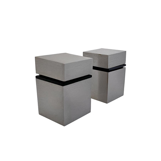 Fali polctartó 30x30x44mm Inox