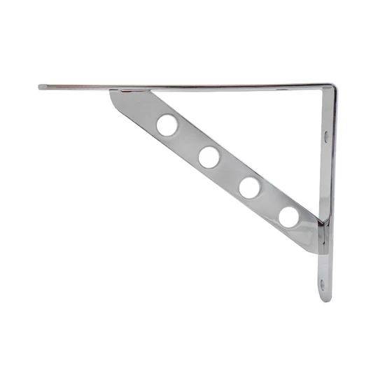 Fali polctartó konzol 195x250 Króm-01