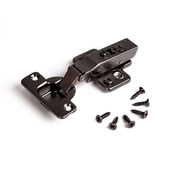 Kivetőpánt HB-203 Black +105° Ráütődő pánt - Beépített fékkel Kivetőpánt HB-203 Black +105° Ráütődő pánt - Beépített fékkel