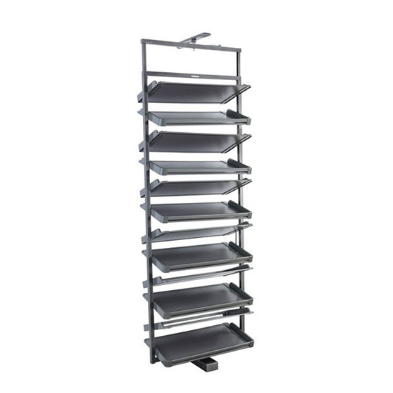 Gardrób cipőtartó forgatható Home Box SZETT - 705x1913mm Gardrób cipőtartó forgatható Home Box SZETT - 705x1913mm