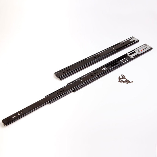 Golyós fiókcsúszó HB45 Comfort PO 450-45mm Push-Open Fekete 25kg Golyós fiókcsúszó HB45 Comfort PO 450-45mm Push-Open Fekete 25kg
