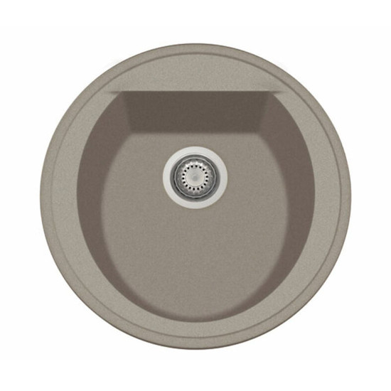 GRAWA PT2-5110T SÖTÉT HOMOK gránit mosogató ÁTM: 510mm GRAWA PT2-5110T SÖTÉT HOMOK gránit mosogató ÁTM: 510mm