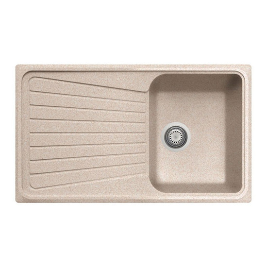 GRAWA PT3-8610A BEIGE gránit mosogató 860x500mm