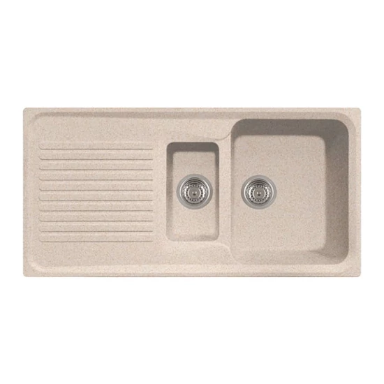 GRAWA PT4-9910A BEIGE gránit mosogató 990x500mm-01