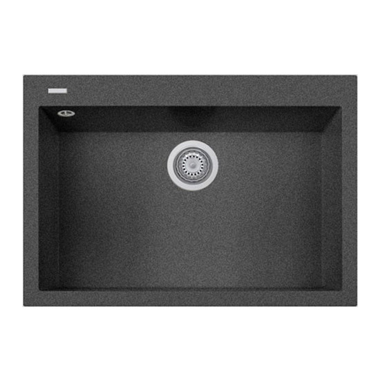 GRAWA PT5-7610N FEKETE gránit mosogató 760x500mm GRAWA PT5-7610N FEKETE gránit mosogató 760x500mm
