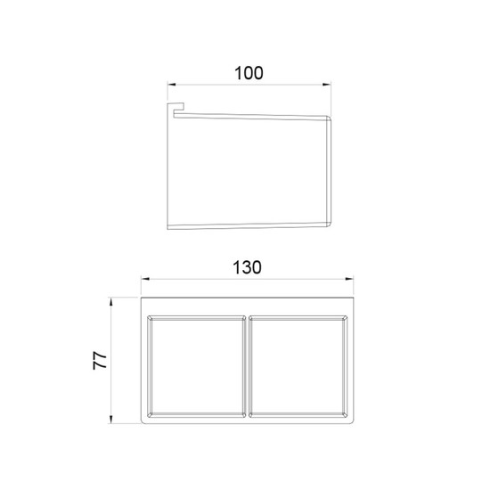 Konyhai fémrács PRATIKA 2 részes tároló 130x100x75mm Fekete Konyhai fémrács PRATIKA 2 részes tároló 130x100x75mm Fekete