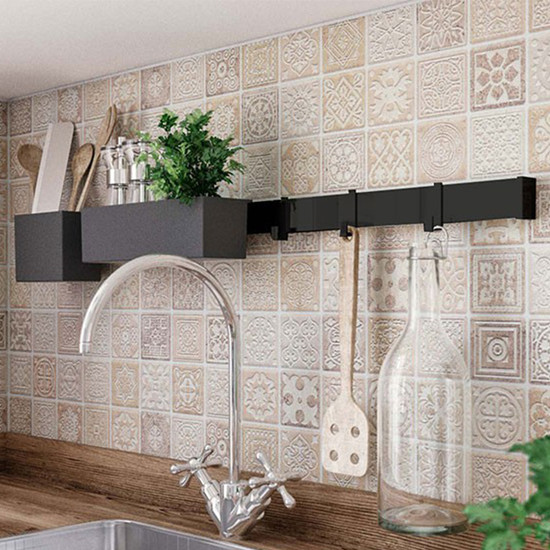 Konyhai fémrács PRATIKA 2 részes tároló 270x75x147mm Fekete Konyhai fémrács PRATIKA 2 részes tároló 270x75x147mm Fekete