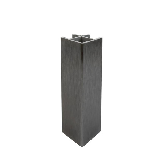 Lábazatsarok 90 fokos 100mm Inox 683L 360L