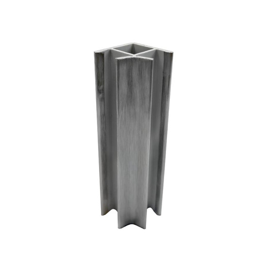Lábazatsarok 90 fokos 100mm Inox 683L 360L